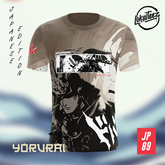 LOKALTEEZ JP89 Japanese SHINWA Edition YORURAI 150GSM MICROFIBER EYELET JERSEY