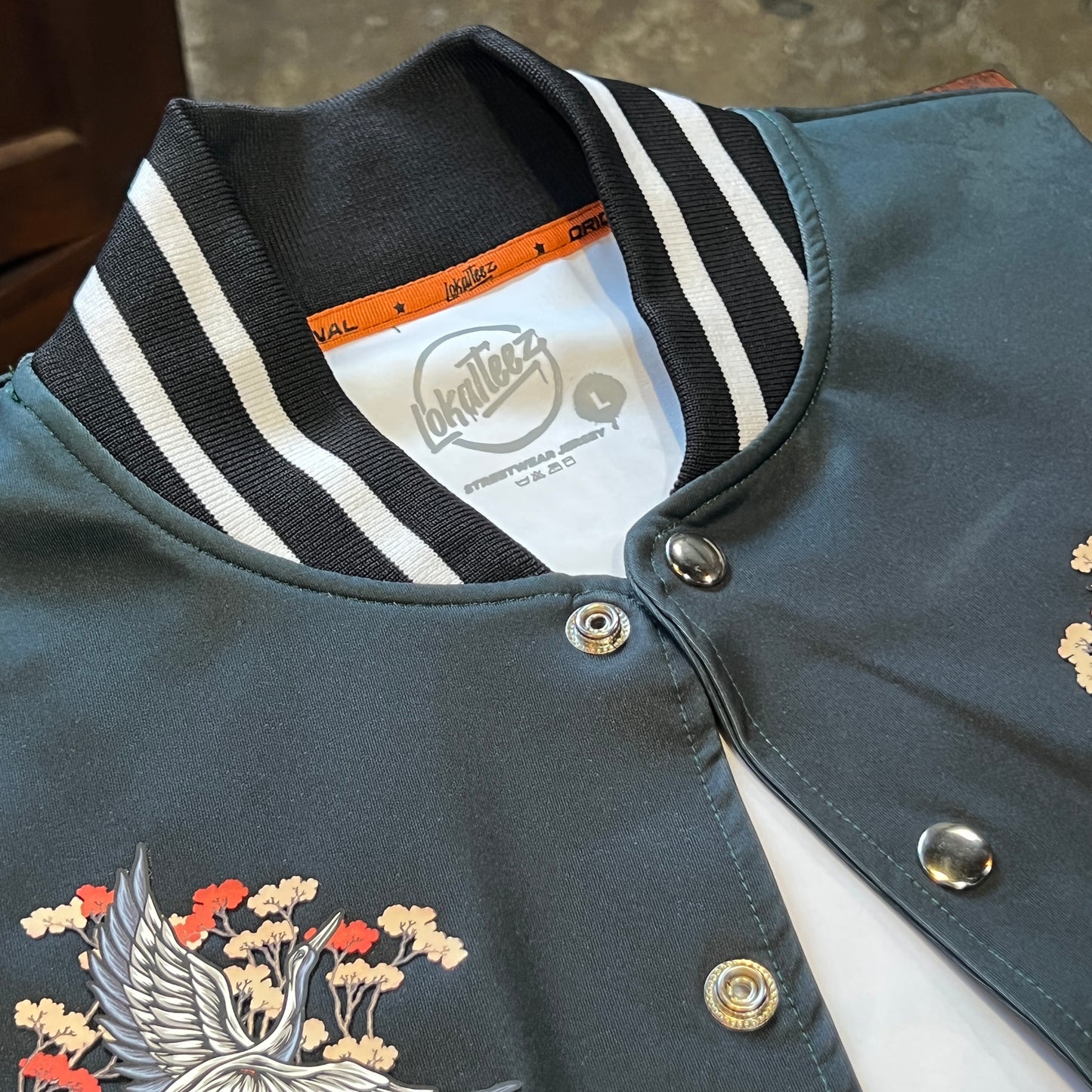 JT03 Uwagi Edition Kurai Ryu 280GSM Varsity Jacket