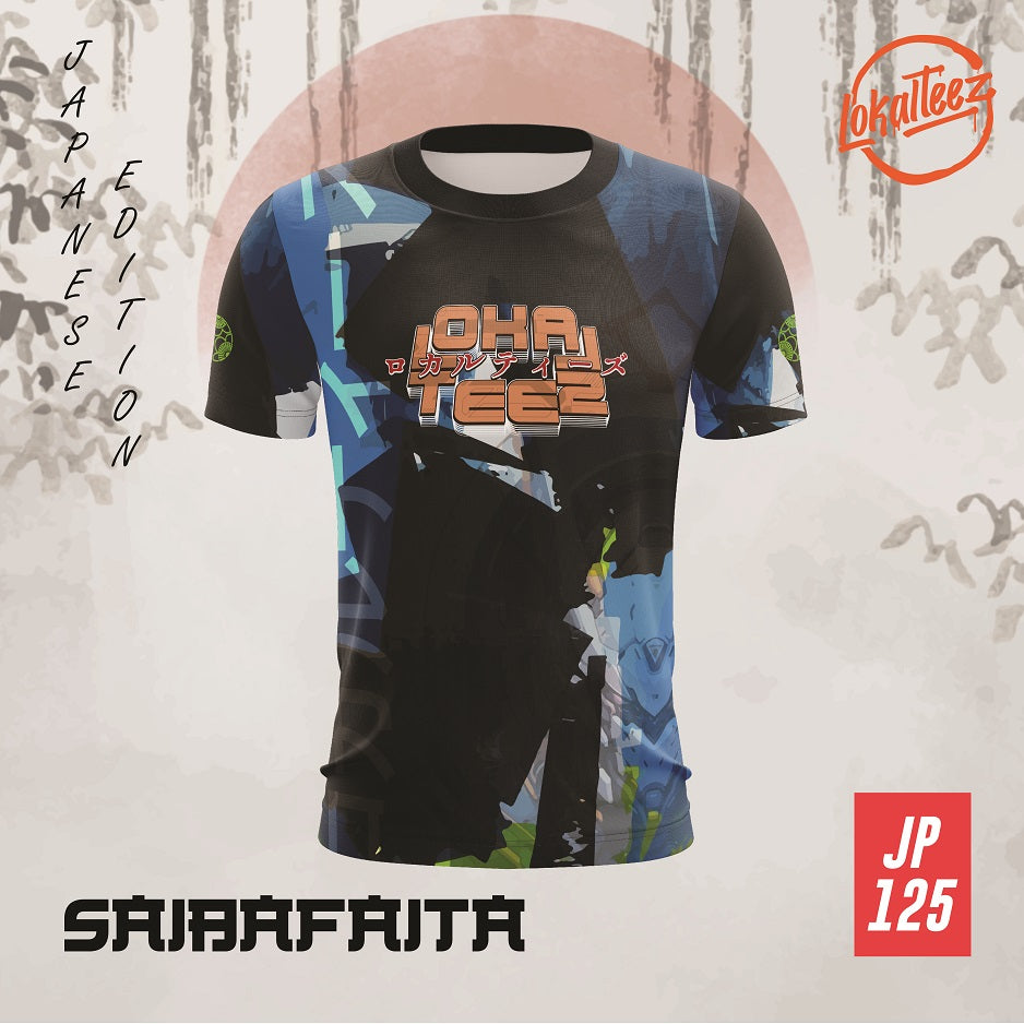LOKALTEEZ JP125 Japanese NIHON Edition SAIBA FAITA 150GSM MICROFIBER EYELET JERSEY