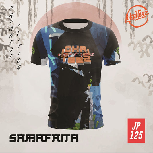 LOKALTEEZ JP125 Japanese NIHON Edition SAIBA FAITA 150GSM MICROFIBER EYELET JERSEY