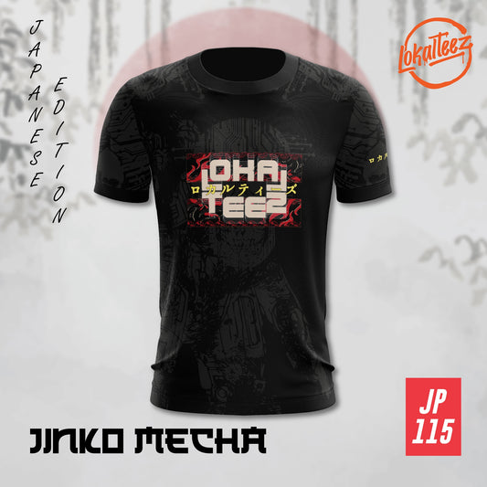 LOKALTEEZ JP115 Japanese NIHON Edition JINKO MECHA 150GSM MICROFIBER EYELET JERSEY