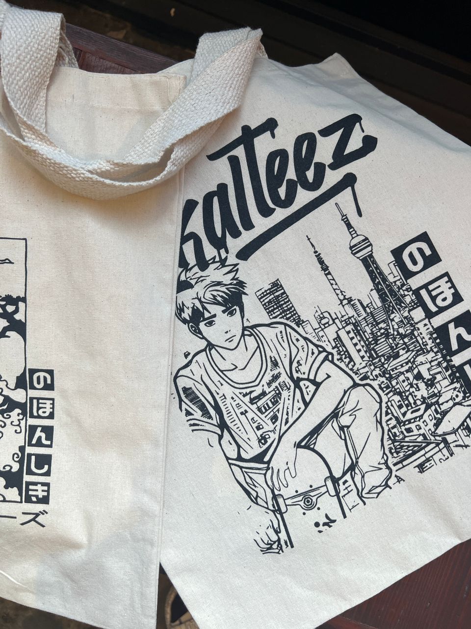 LOKALTEEZ Japanese Design Canvas Bag
