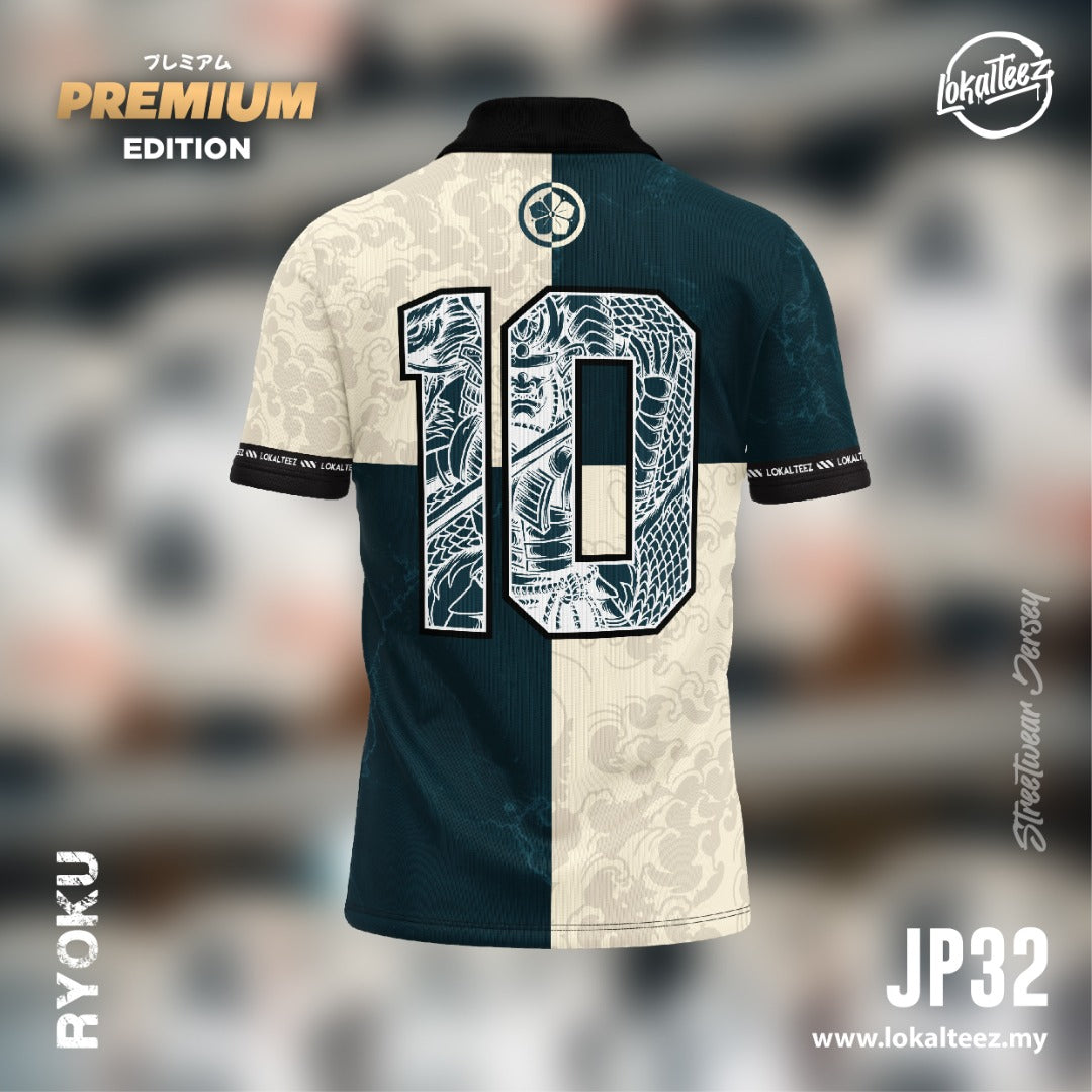 JP32 Japanese PREMIUM RYOKU Retro Collar