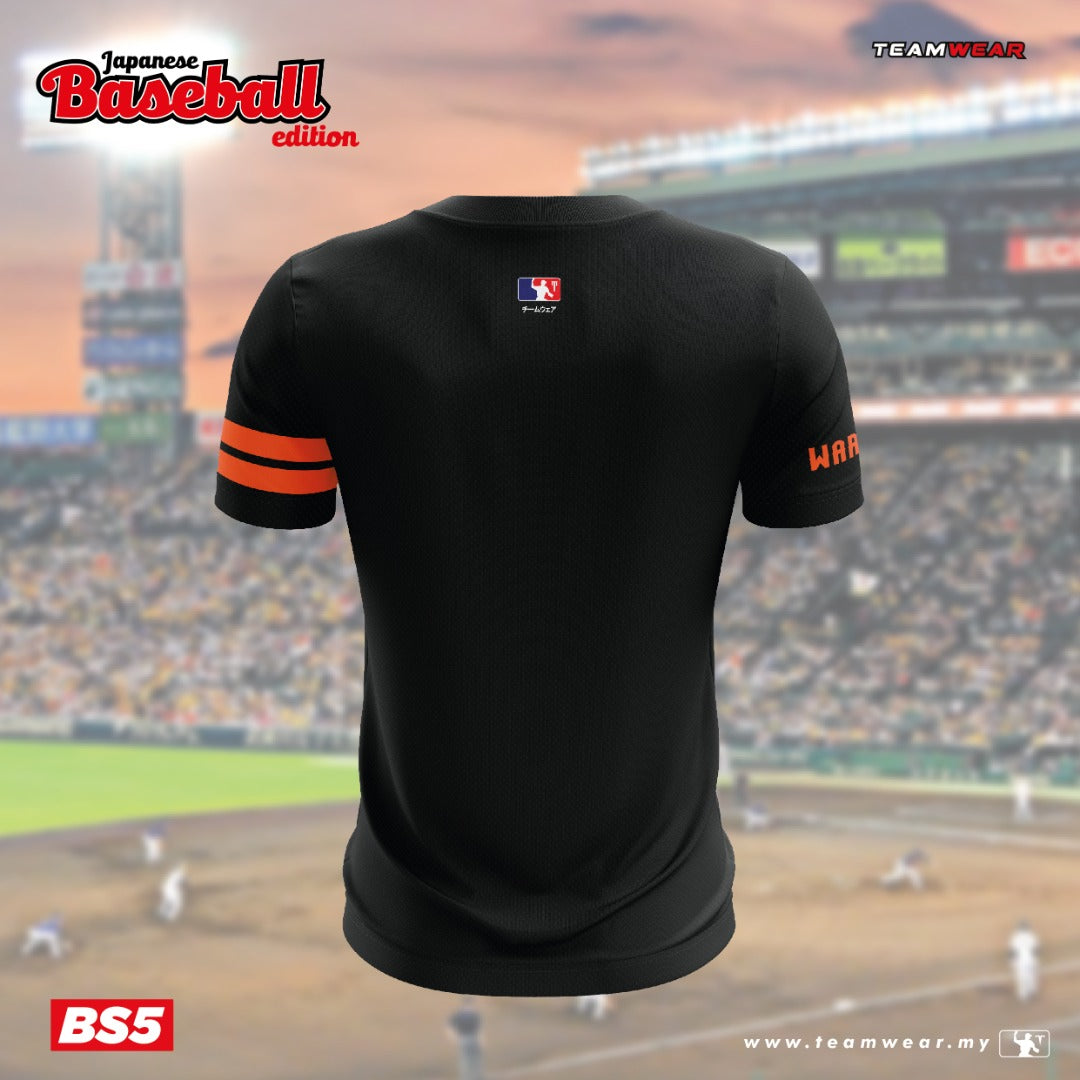 BS05 - Baseball Japanese Edition Black Orange