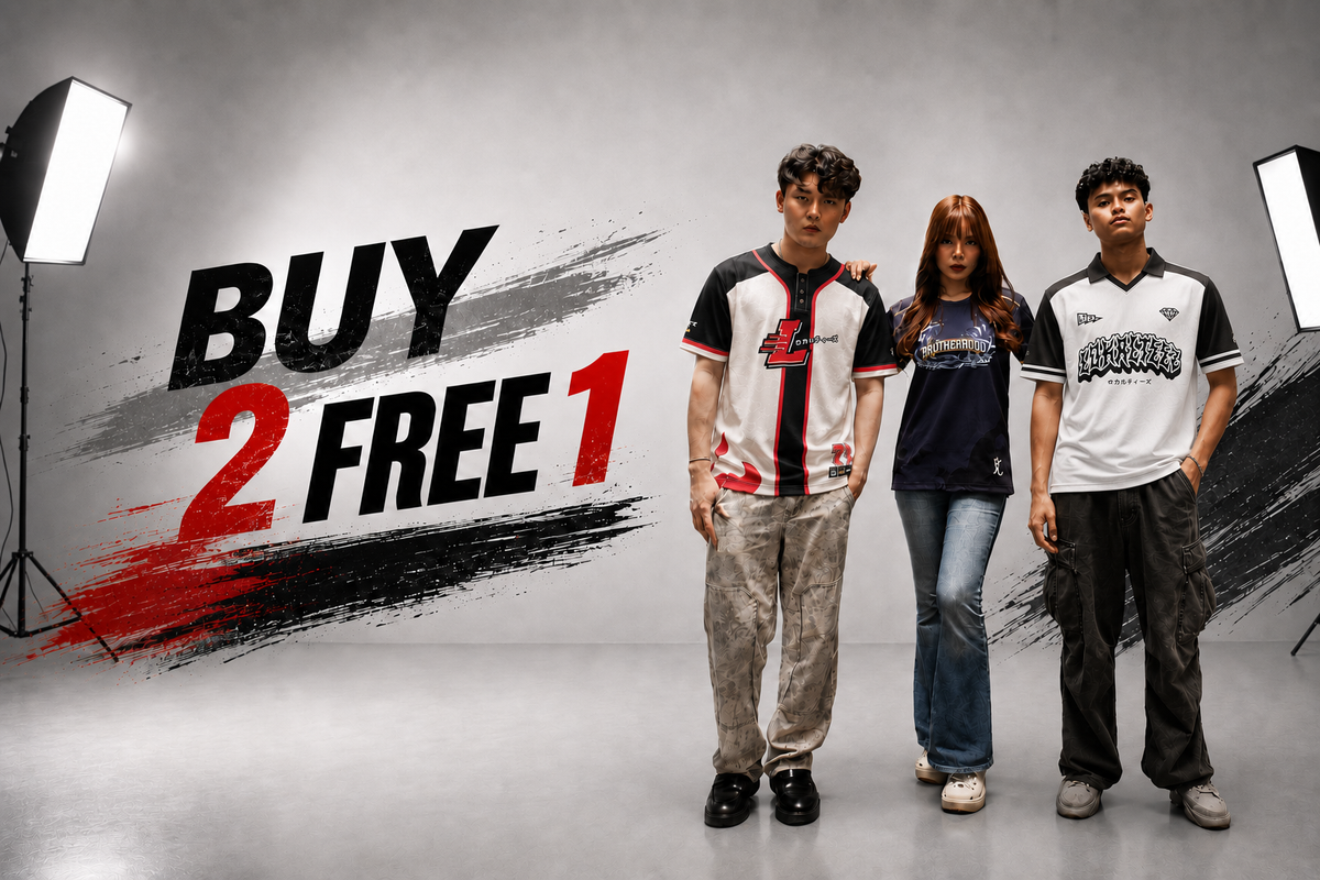 BUY 2 FREE 1