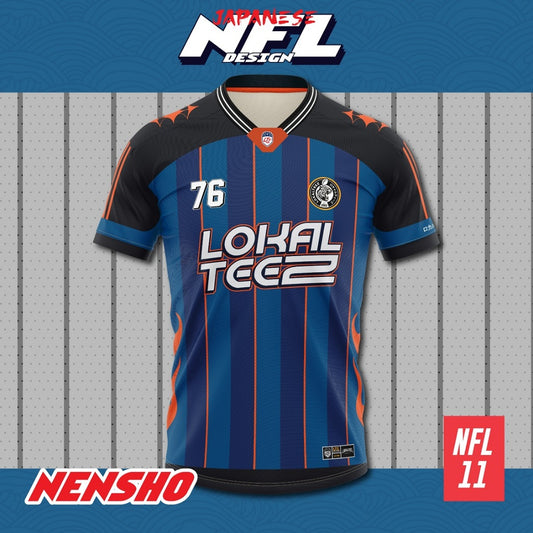 [NFL OVERSIZED BERSULAM] NFL11 NFL Edition NENSHō 280GSM JERSEY
