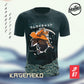 LOKALTEEZ JP87 Japanese SHINWA Edition KAGENEKO 150GSM MICROFIBER EYELET JERSEY