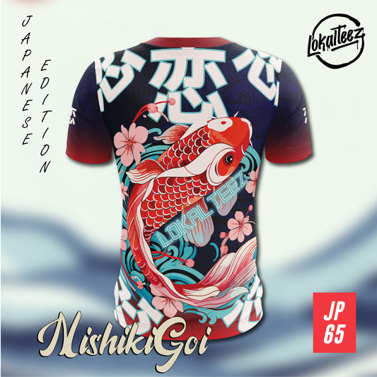 LOKALTEEZ JP65 Japanese NIHON Edition Nishiki-Goi 180GSM Round Neck Jersey