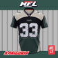 [NFL OVERSIZED BERSULAM] NFL10 NFL Edition KAKIGURIN 280GSM JERSEY