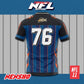 [NFL OVERSIZED BERSULAM] NFL11 NFL Edition NENSHō 280GSM JERSEY