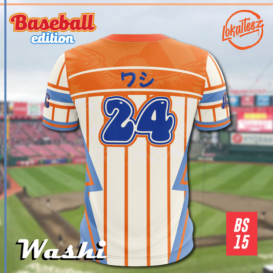 LOKALTEEZ BS15 Baseball Japanese Edition WASHI 180GSM RJPK JERSEY