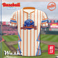 LOKALTEEZ BS15 Baseball Japanese Edition WASHI 180GSM JERSEY BOLA