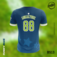 LOKALTEEZ BS13 Baseball Japanese Edition FUNKY BLUE 180GSM JERSEY BOLA