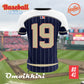 LOKALTEEZ BS41 Baseball Japanese Edition OMOIKKIRI 180GSM JERSEY BOLA
