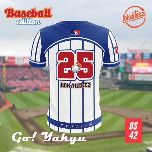 LOKALTEEZ BS42 Baseball Japanese Edition GO!YAKYU 180GSM JERSEY BOLA