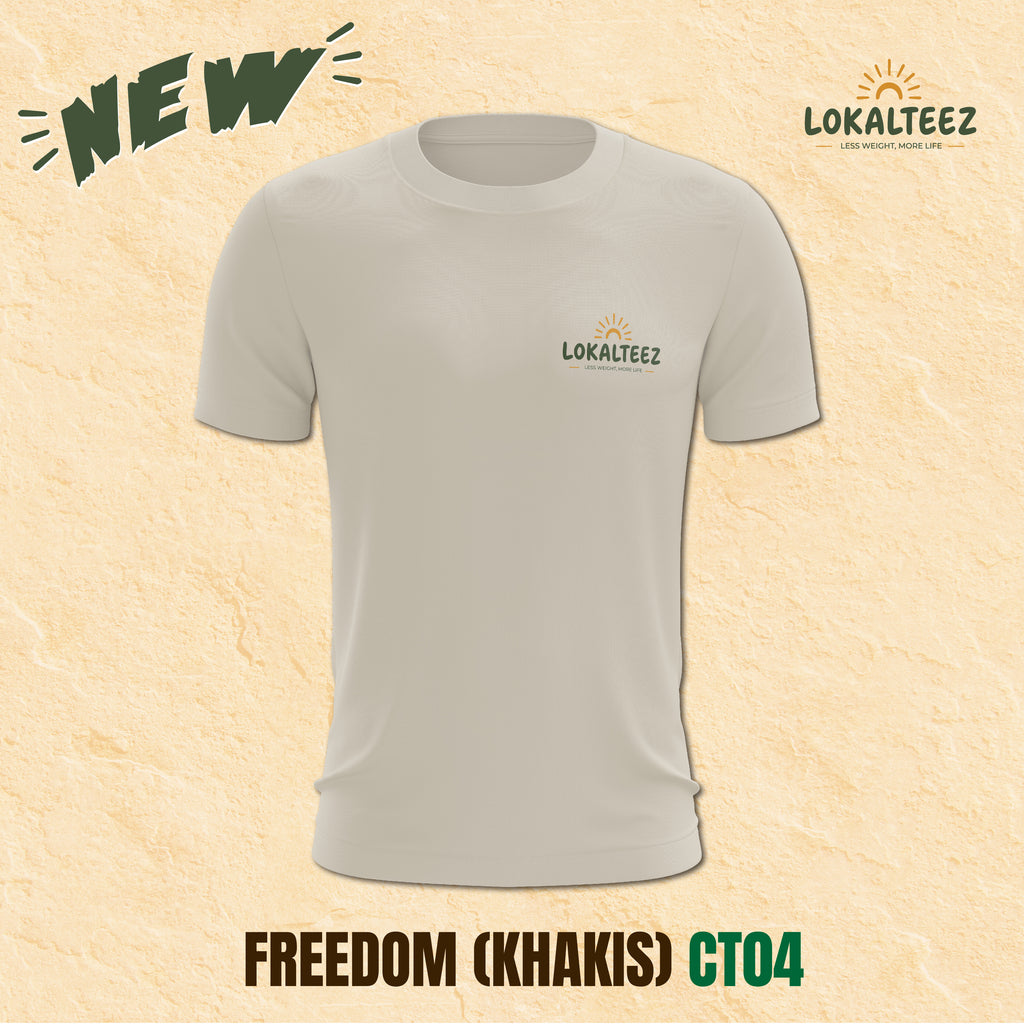 CT04 COTTON Special Edition FREEDOM IS A CHOICE (KHAKIS)