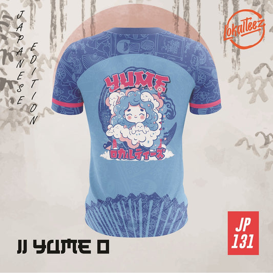 LOKALTEEZ JP131 Japanese KAWAII Edition II YUME O 150GSM MICROFIBER EYELET JERSEY (Copy)