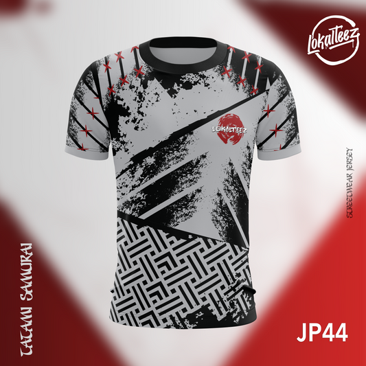LOKALTEEZ JP44 Japanese SENSHI Edition TATAMI SAMURAI 150GSM Round Neck