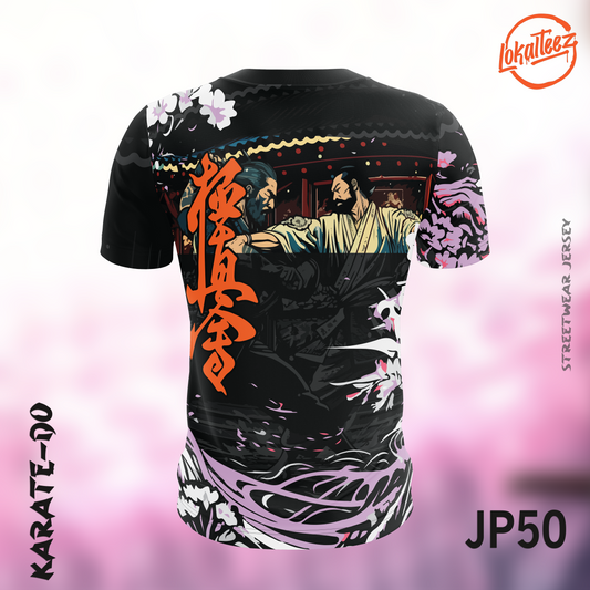 LOKALTEEZ JP50 Japanese KISETSU Edition KARATE-DO 180GSM Round Neck