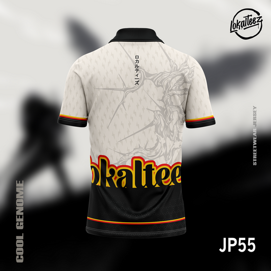 LOKALTEEZ JP55 Japanese TENKI Edition COOL GENOME 280GSM Lycra Retro Collar