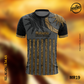 LOKALTEEZ MR19 Merdeka 66th Edition SILAUAN EMAS 180GSM Mandarin Collar