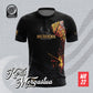 LOKALTEEZ MR22 Merdeka 67th Edition KERIS MERGASTUA180GSM Mandarin Collar