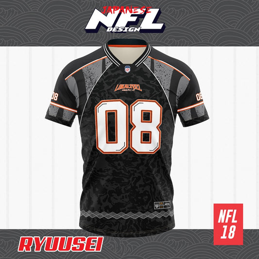 [NFL OVERSIZED BERSULAM] LOKALTEEZ NFL18 NFL Edition RYUUSEI 280GSM JERSEY