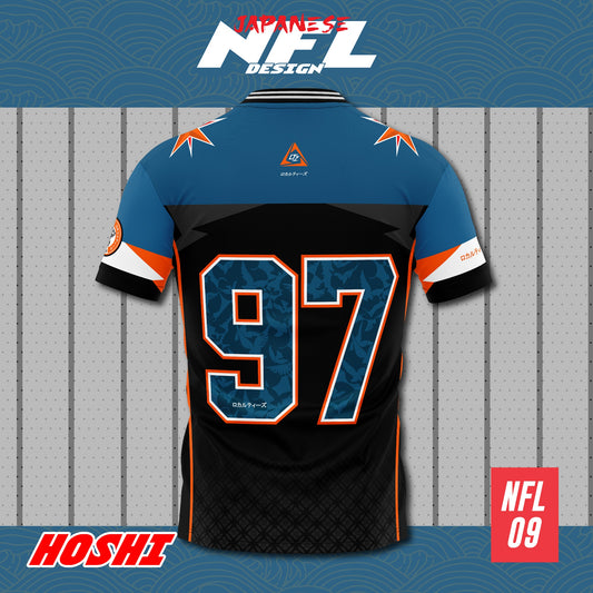 [NFL OVERSIZED BERSULAM] LOKALTEEZ NFL09 NFL Edition HOSHI 280GSM JERSEY