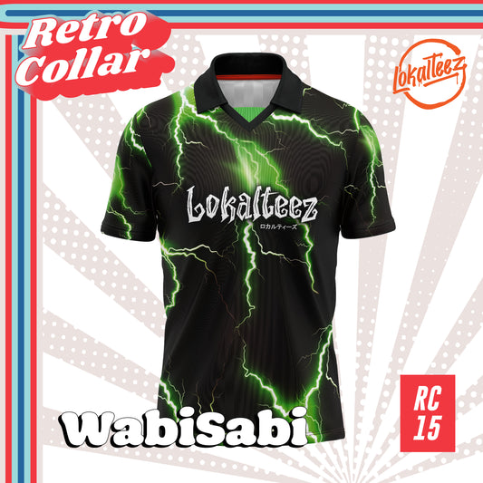 [OVERSIZED] LOKALTEEZ RC15 Japanese DOKUSU Edition WABISABI 280GSM Lycra Retro Collar