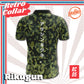 [OVERSIZED] LOKALTEEZ RC05 Japanese DOKUSU Edition RIKUGUN 280GSM Lycra Retro Collar Jersey