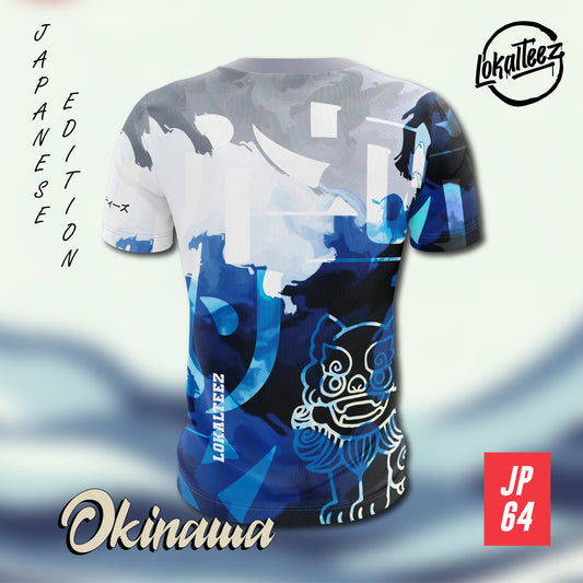 LOKALTEEZ JP64 Japanese BASHO Edition OKINAWA 180GSM Round Neck Jersey