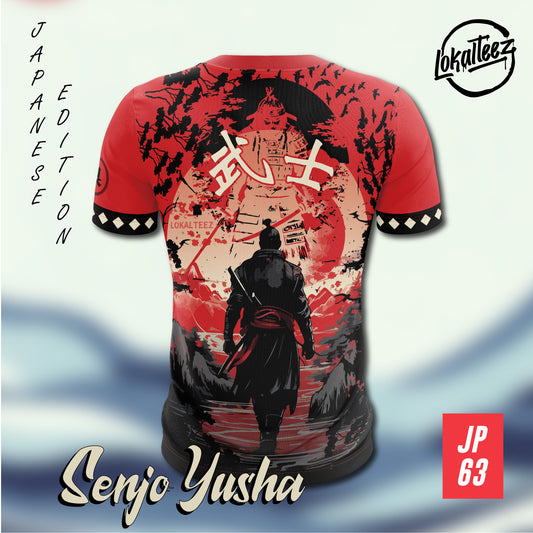 LOKALTEEZ JP63 Japanese SENSHI Edition SENJO YUSHA 150GSM Round Neck Jersey