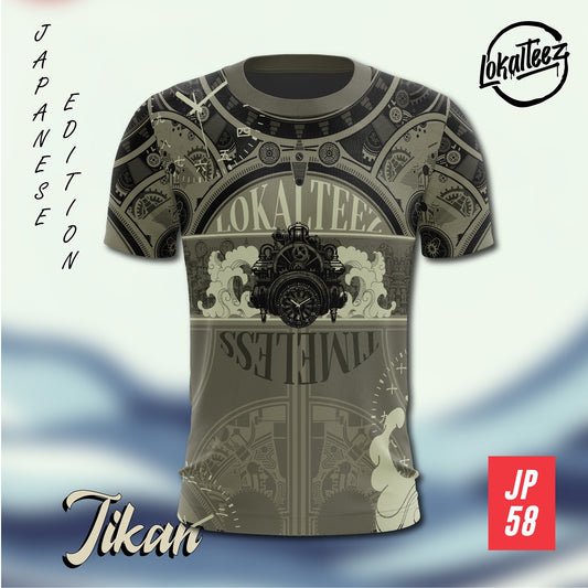 LOKALTEEZ JP58 Japanese Senshi Edition JIKAN 150GSM Round Neck Jersey