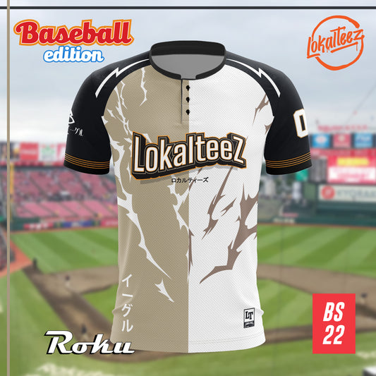 [STANDARD CUTTING] LOKALTEEZ BS22 Baseball Edition ROKU 180GSM RJPK JERSEY