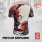LOKALTEEZ JP111 Japanese NIHON Edition MECHA SAMURAI 150GSM MICROFIBER EYELET JERSEY