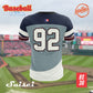 LOKALTEEZ BS36 Baseball Japanese Edition SUISEI 180GSM JERSEY BOLA