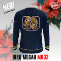 LOKALTEEZ MR32 Merdeka 69th Edition BIRU MEGAH 180GSM Merdeka Baseball