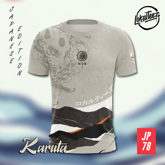 LOKALTEEZ JP78 Japanese NIHON Edition KARUTA 150GSM MICROFIBER EYELET JERSEY