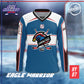 LOKALTEEZ HY07 Ice Hockey Edition EAGLE WARRIOR 180GSM Double V-Neck