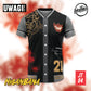 LOKALTEEZ JT04 Uwagi Edition HIGANBANA 220GSM Kain Sandwich Jersey