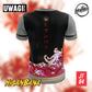 LOKALTEEZ JT04 Uwagi Edition HIGANBANA 220GSM Kain Sandwich Jersey