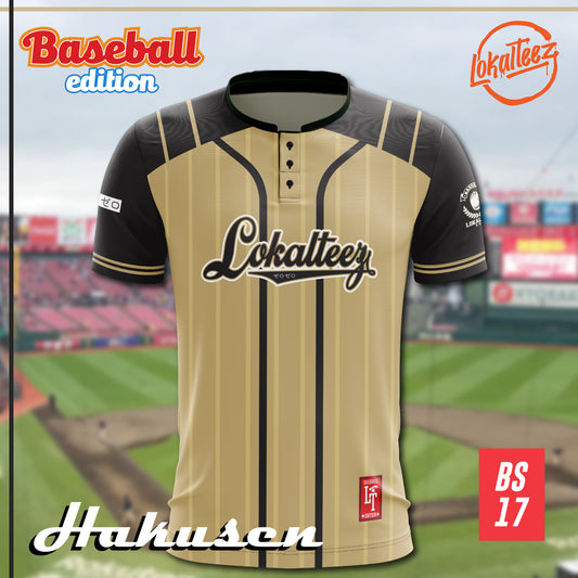 LOKALTEEZ BS17 Baseball Japanese Edition HAKUSEN 180GSM RJPK JERSEY