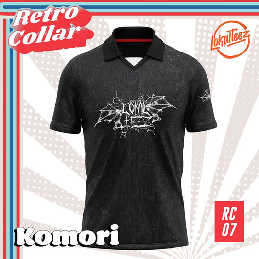 [OVERSIZED] LOKALTEEZ RC07 Japanese DOKUSU Edition KOMORI 280GSM Lycra Retro Collar Jersey