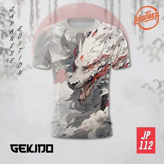 LOKALTEEZ JP112 Japanese NIHON Edition GEKIDO 150GSM MICROFIBER EYELET JERSEY