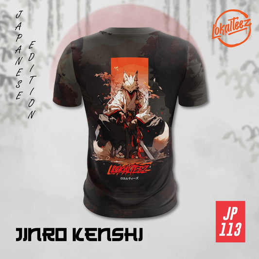 LOKALTEEZ JP113 Japanese NIHON Edition JINRO KENSHI 150GSM MICROFIBER EYELET JERSEY