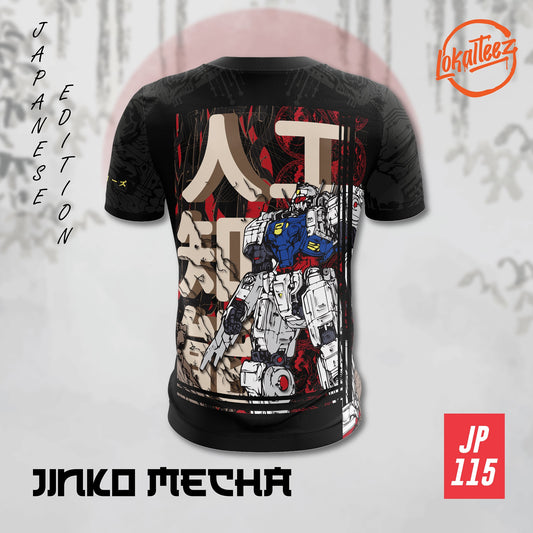 LOKALTEEZ JP115 Japanese NIHON Edition JINKO MECHA 150GSM MICROFIBER EYELET JERSEY