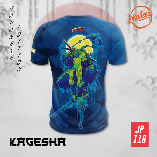 LOKALTEEZ JP116 Japanese NIHON Edition KAGESHA 150GSM MICROFIBER EYELET JERSEY