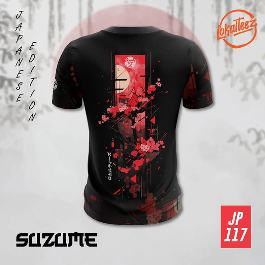 LOKALTEEZ JP117 Japanese NIHON Edition SUZUME 150GSM MICROFIBER EYELET JERSEY