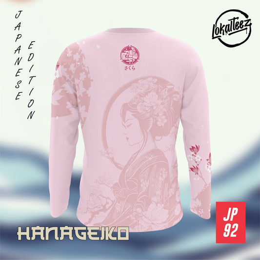 LOKALTEEZ JP92 Japanese TSUKIMI Edition HANAGEIKO 150GSM MICROFIBER EYELET JERSEY