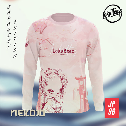 LOKALTEEZ JP96 Japanese TSUKIMI Edition NEKOJO 150GSM MICROFIBER EYELET JERSEY